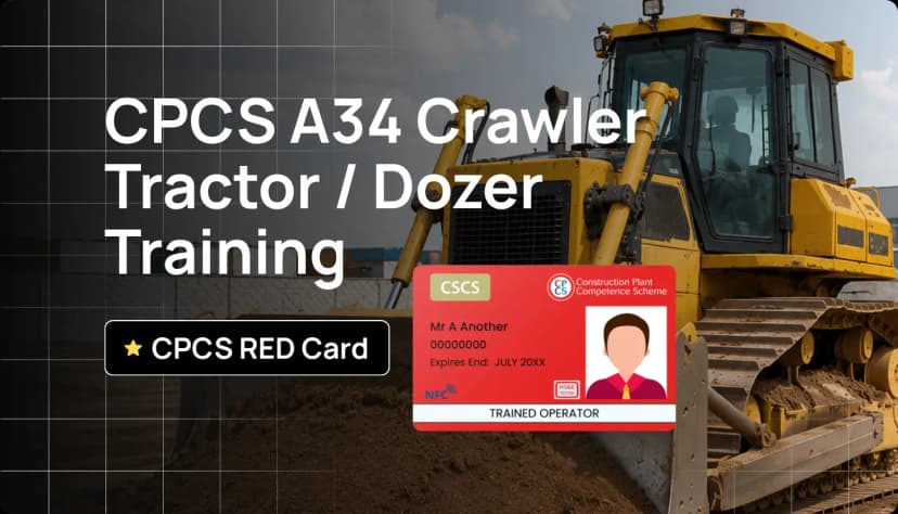 Take the CPCS Crawler Tractor Dozer Training with Hurak and become a certified Dozer Operator