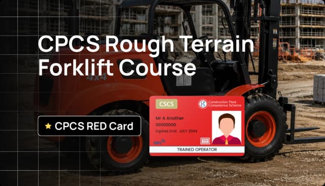 CPCS A14 Rough Terrain Forklift Course