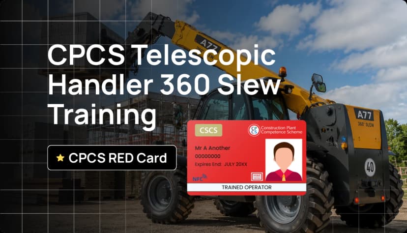 Take the CPCS Telehandler Course with Hurak and become a skilled telehandler 360 slew operator