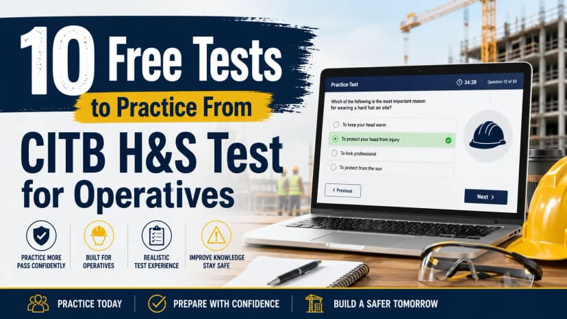 10 free practice CSCS tests by Hurak