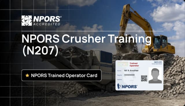 NPORS Crusher Training (N207)