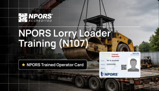 NPORS Lorry Loader Training (N107)