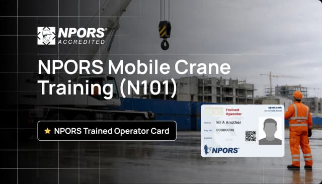NPORS Mobile Crane Training (N101)