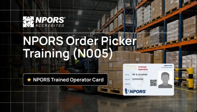NPORS Order Picker Training (N005)