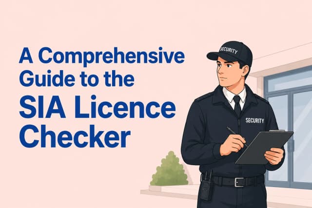 A  Comprehensive Guide to the SIA Licence Checker