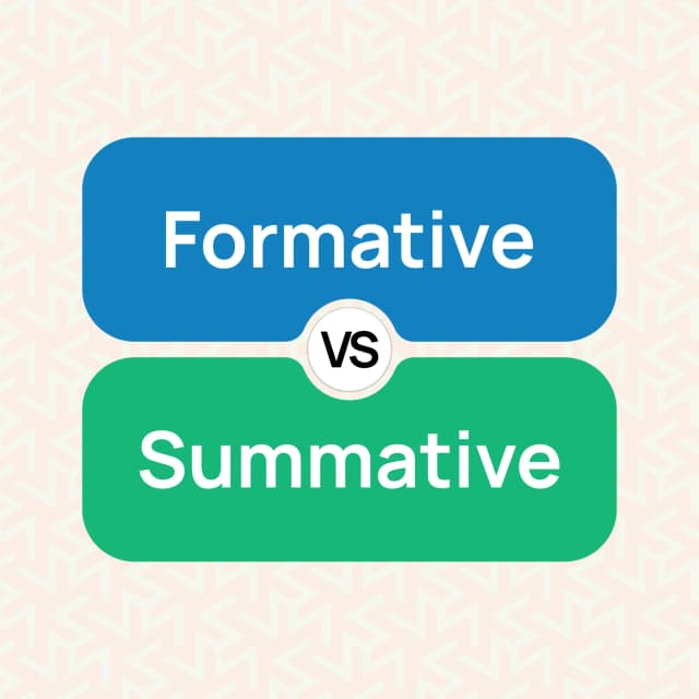 Formative vs Summative Assessment