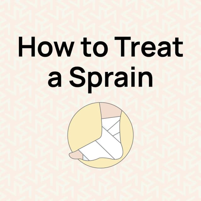 How to Treat a Sprain