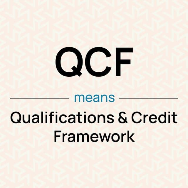 QCF Qualification