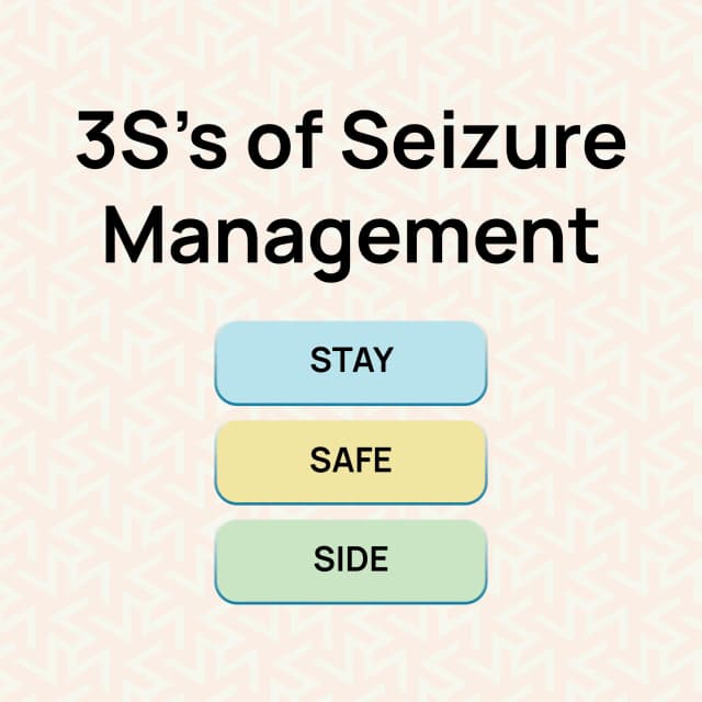 Three Ss of Seizure Management