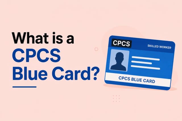 What is a CPCS Blue Card