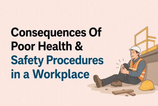 consequences poor health safety procedures