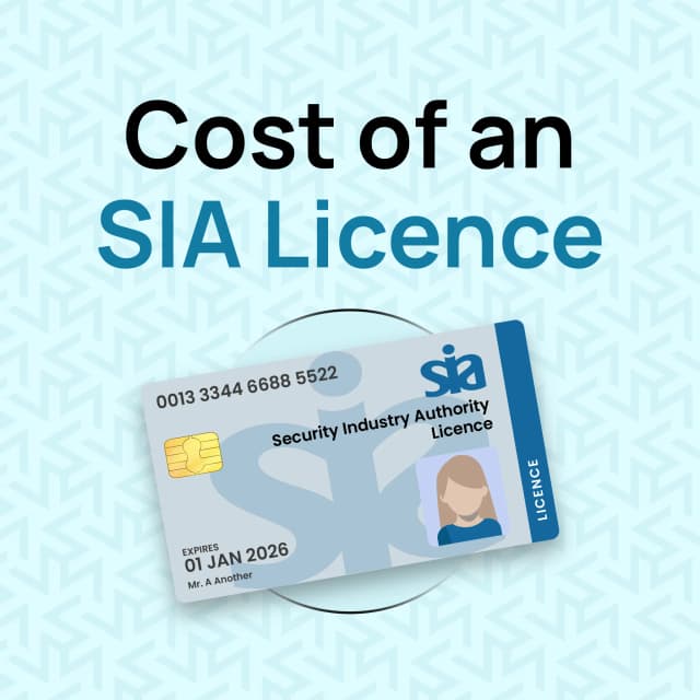 cost of sia licence