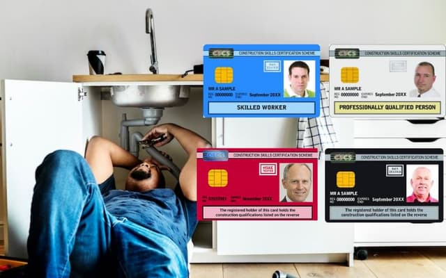 cscs plumbing cards