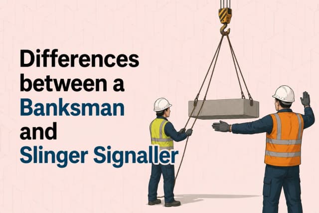 Differences between a Banksman and Slinger Signaller