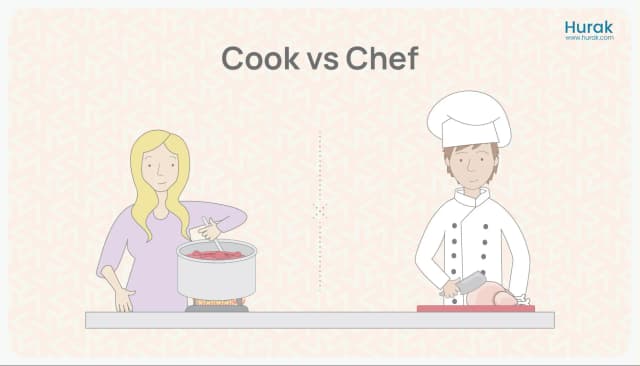 chef vs cook