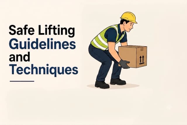 Safe lifting techniques and guidelines