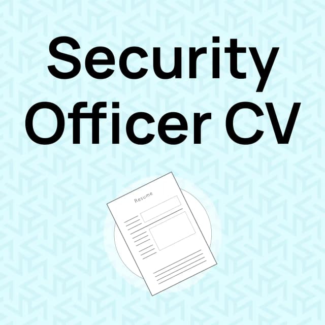 security-officer-cv-hurak-uk-guide