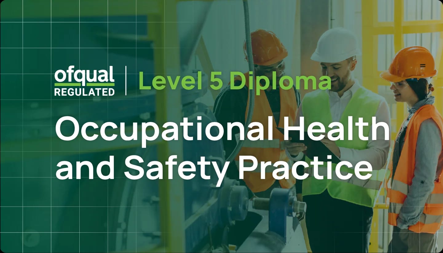 Enrol in the NVQ Level 5 in Occupational Health and Safety to fast-track your IOSH membership and advance your career in safety management.