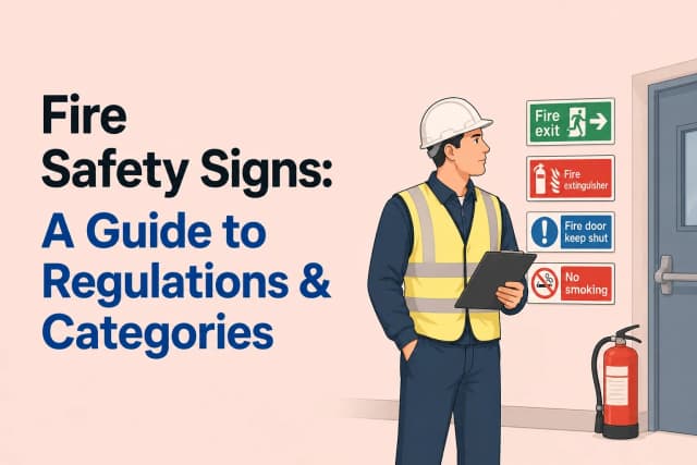 Fire Safety Signs: A Guide to Regulations & Categories