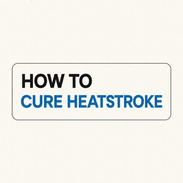How to cure heatstroke with effective first aid treatment and cooling techniques