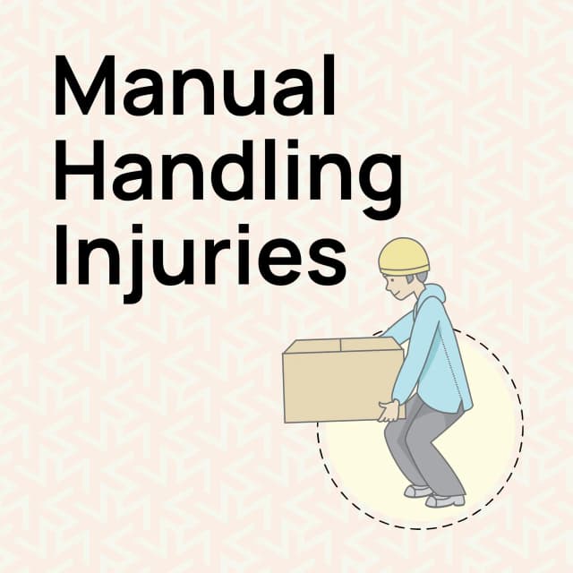 manual handling injuries hurak uk guide